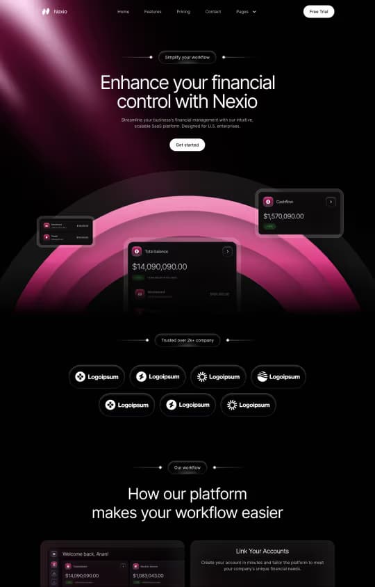 Template website Nexio